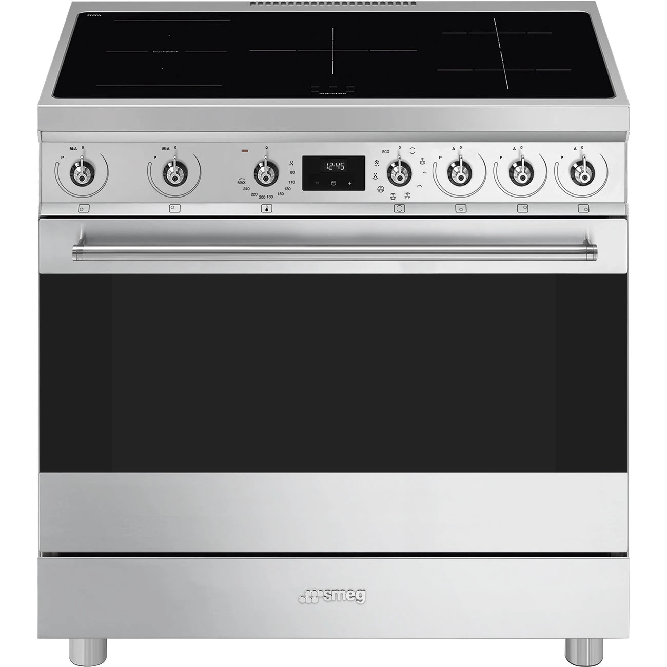 Smeg C9IMX2 Induktions-Standherd Edelstahl
