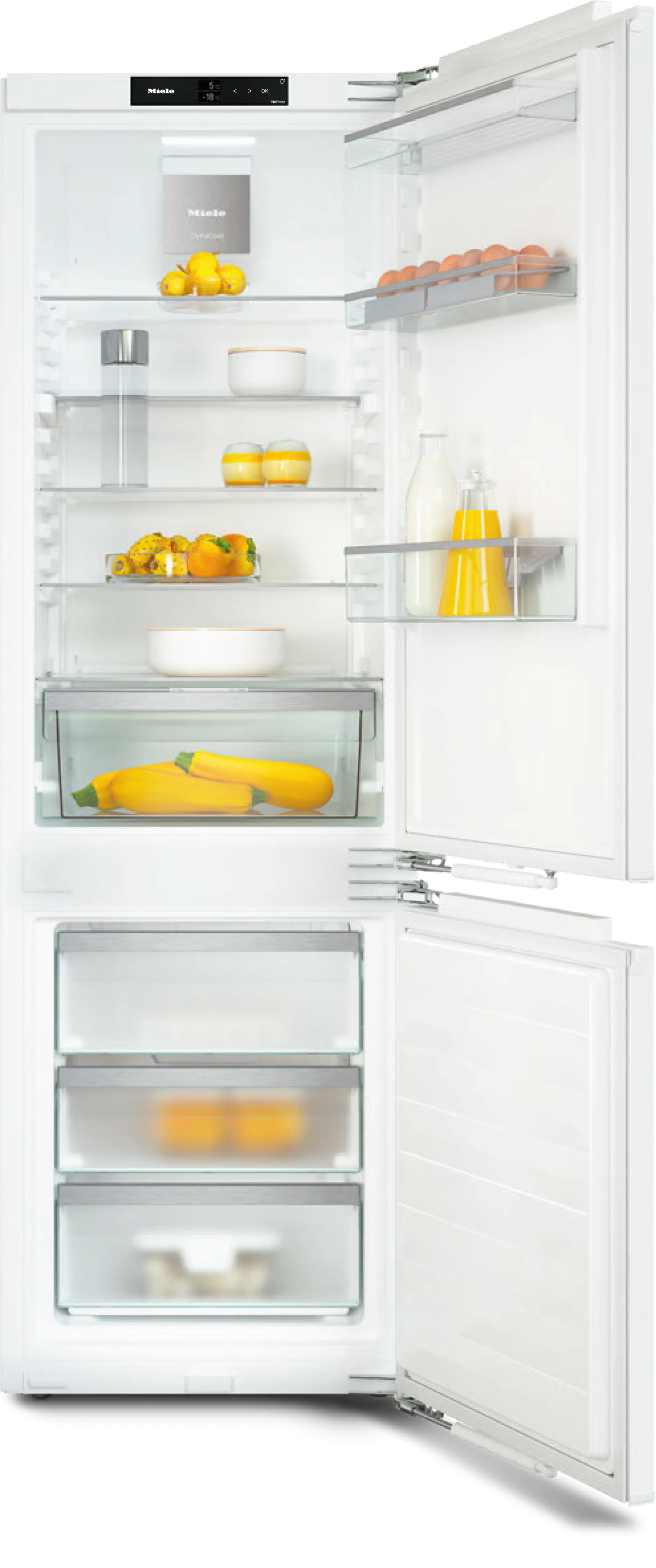 Miele KFN 7734 C Einbau-Kühl-Gefrierkombination Miele KFN 7734 C Einbau-Kühl-Gefrierkombination