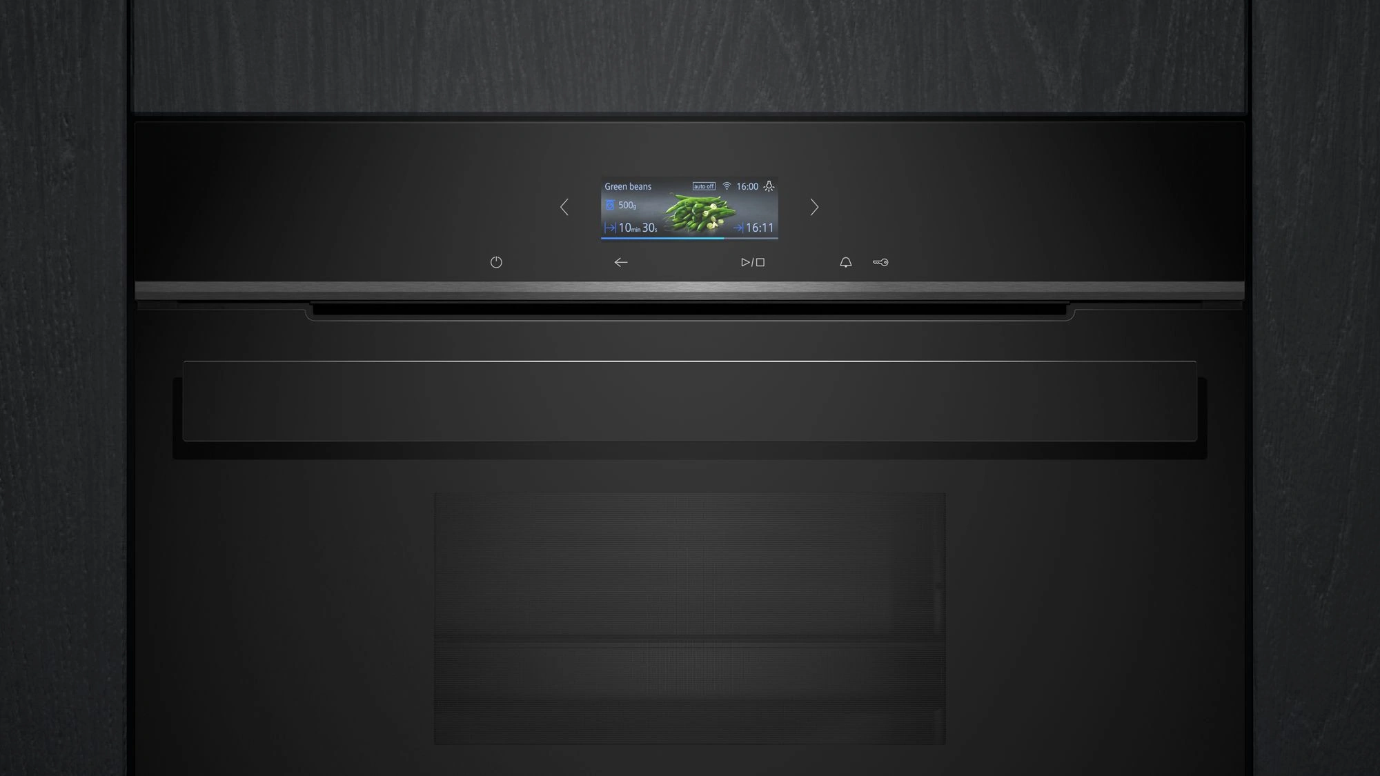 Siemens CD914GXB1 Einbau-Dampfgarer Schwarz