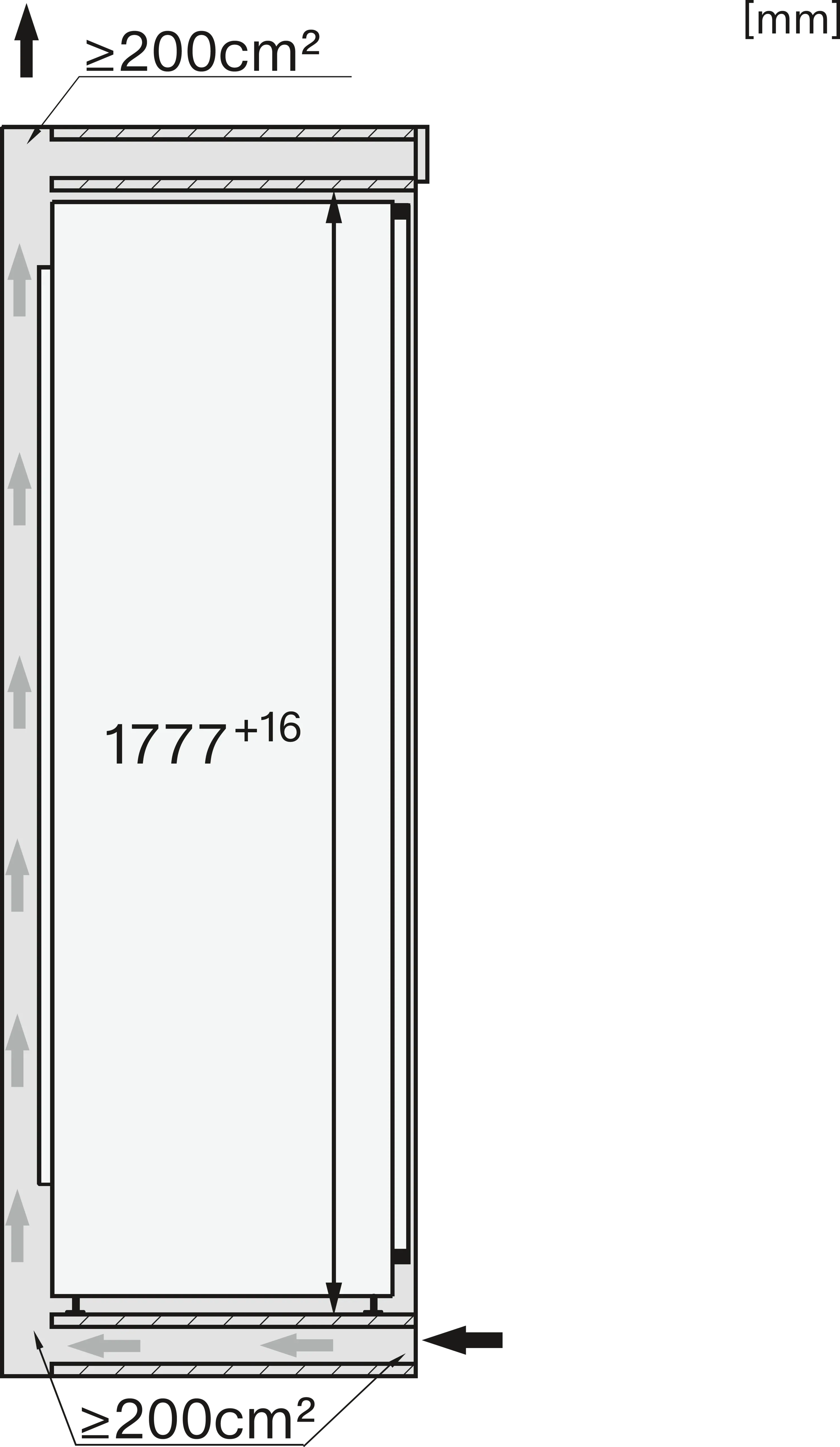 Miele FNS 7794 D Re Einbau-Gefrierschrank