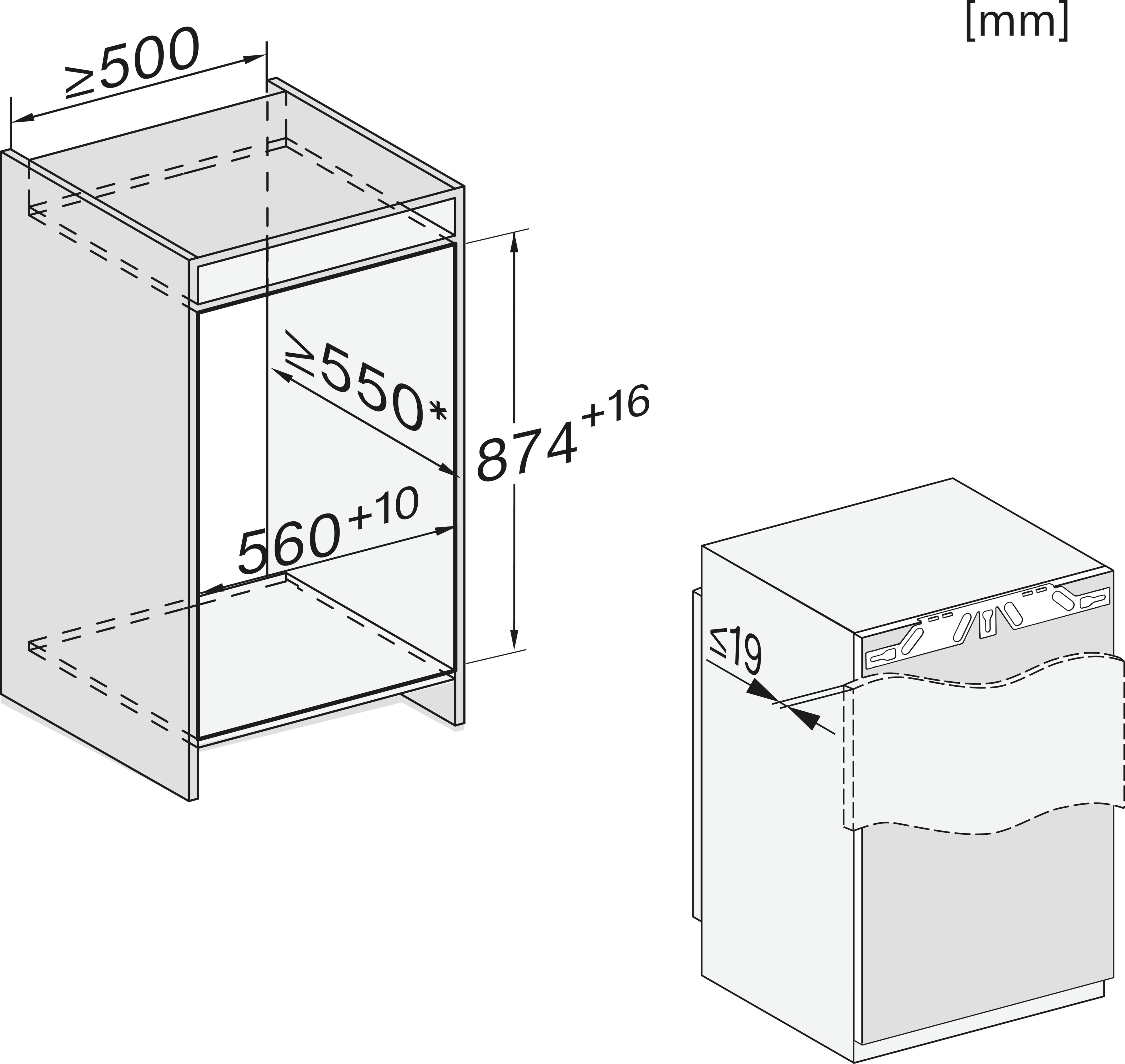 Miele FNS 7140 C Einbau-Gefrierschrank