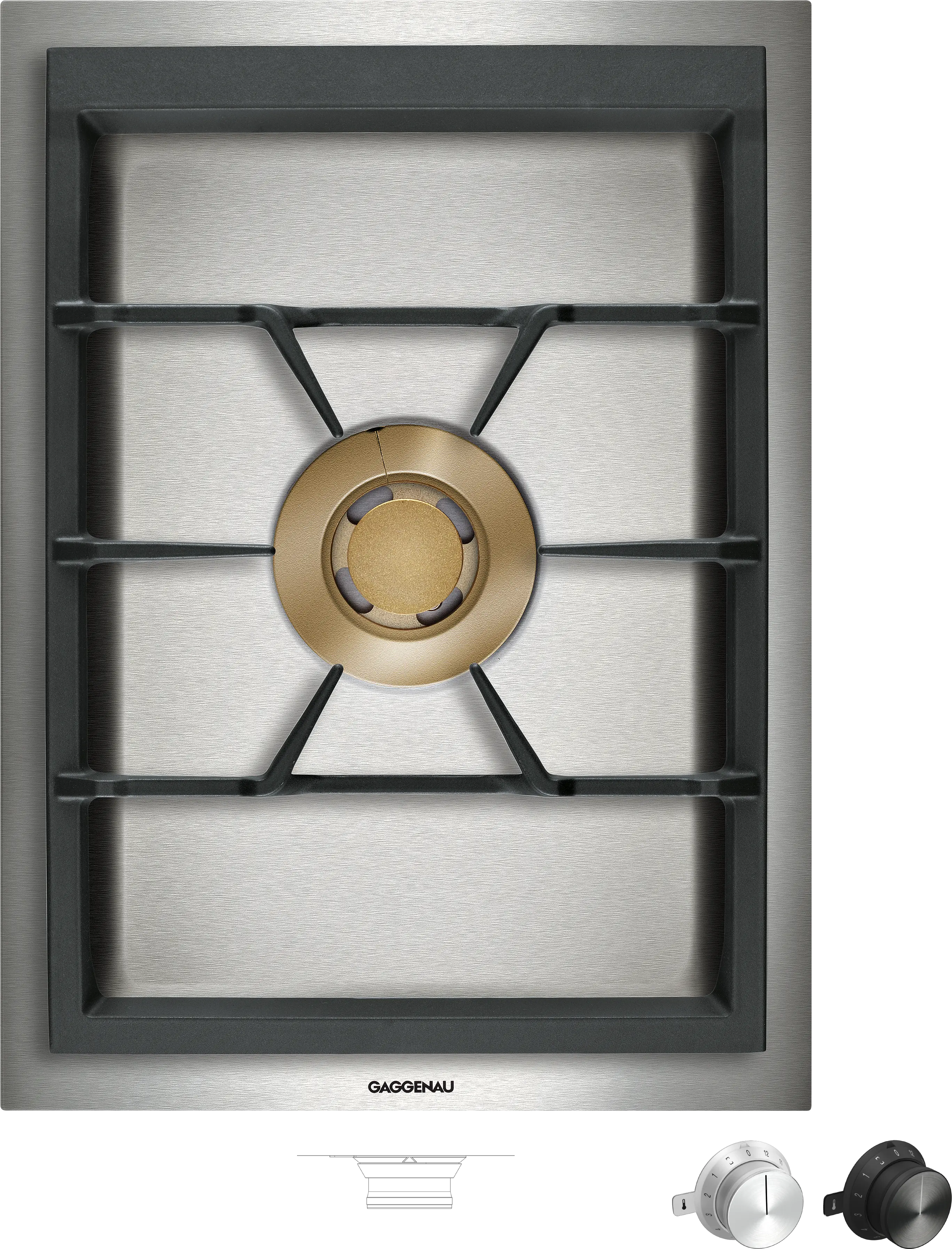 Gaggenau VG415115 Gaskochfeld Edelstahl Gaggenau VG415115 Gaskochfeld Edelstahl