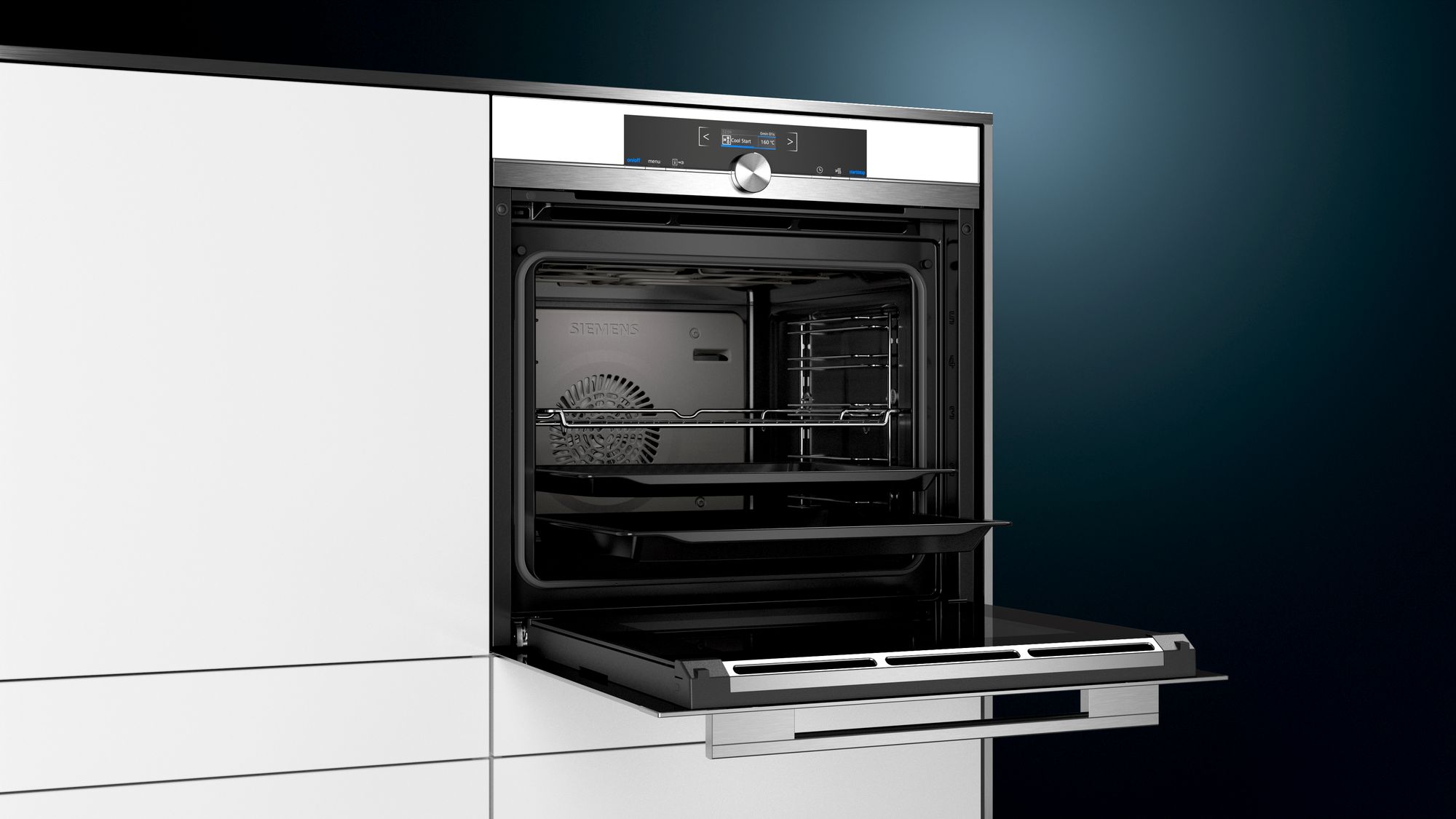 [Zweite Wahl] Siemens HB634GBW1 Einbau-Backofen Weiß 