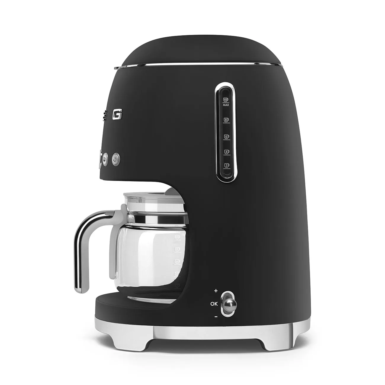 Smeg DCF02BLMEU Filter Kaffeemaschine Mattschwarz