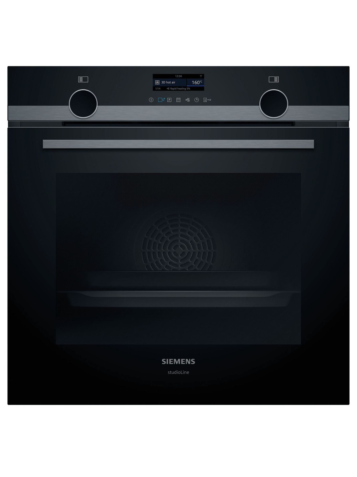 Siemens HB479G5B6 Einbau-Backofen Schwarz