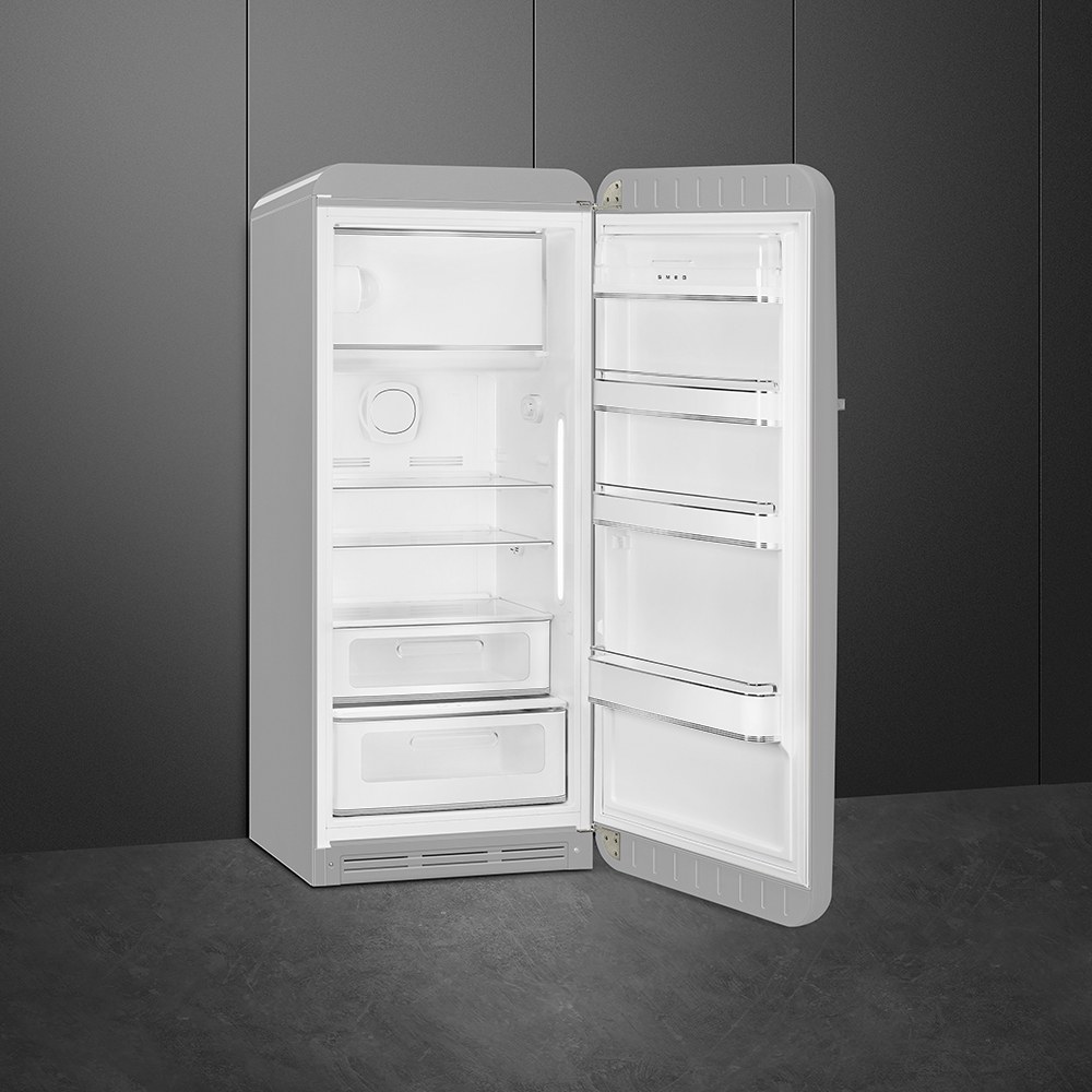 Smeg FAB28RSV5 Stand-Kühlschrank Silber