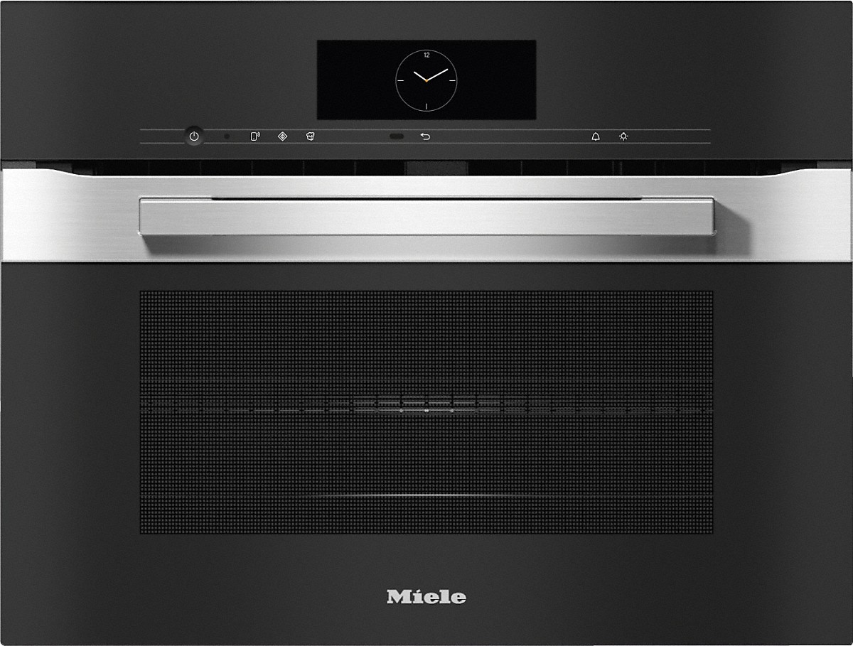 Miele H 7840 BM Kompakt-Backofen mit Mikrowelle Edelstahl/CleanSteel