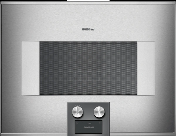 Gaggenau BM455110 Einbau-Backofen mit Mikrowellenfunktion Edelstahl