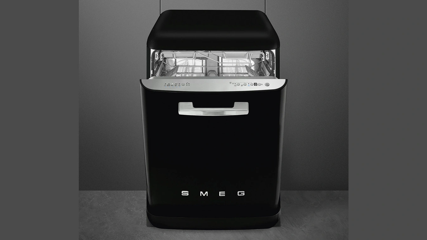 smeg-LVFABBL3 Geschirrspüler smeg-LVFABBL3 stand-geschirrspüler in schwarz