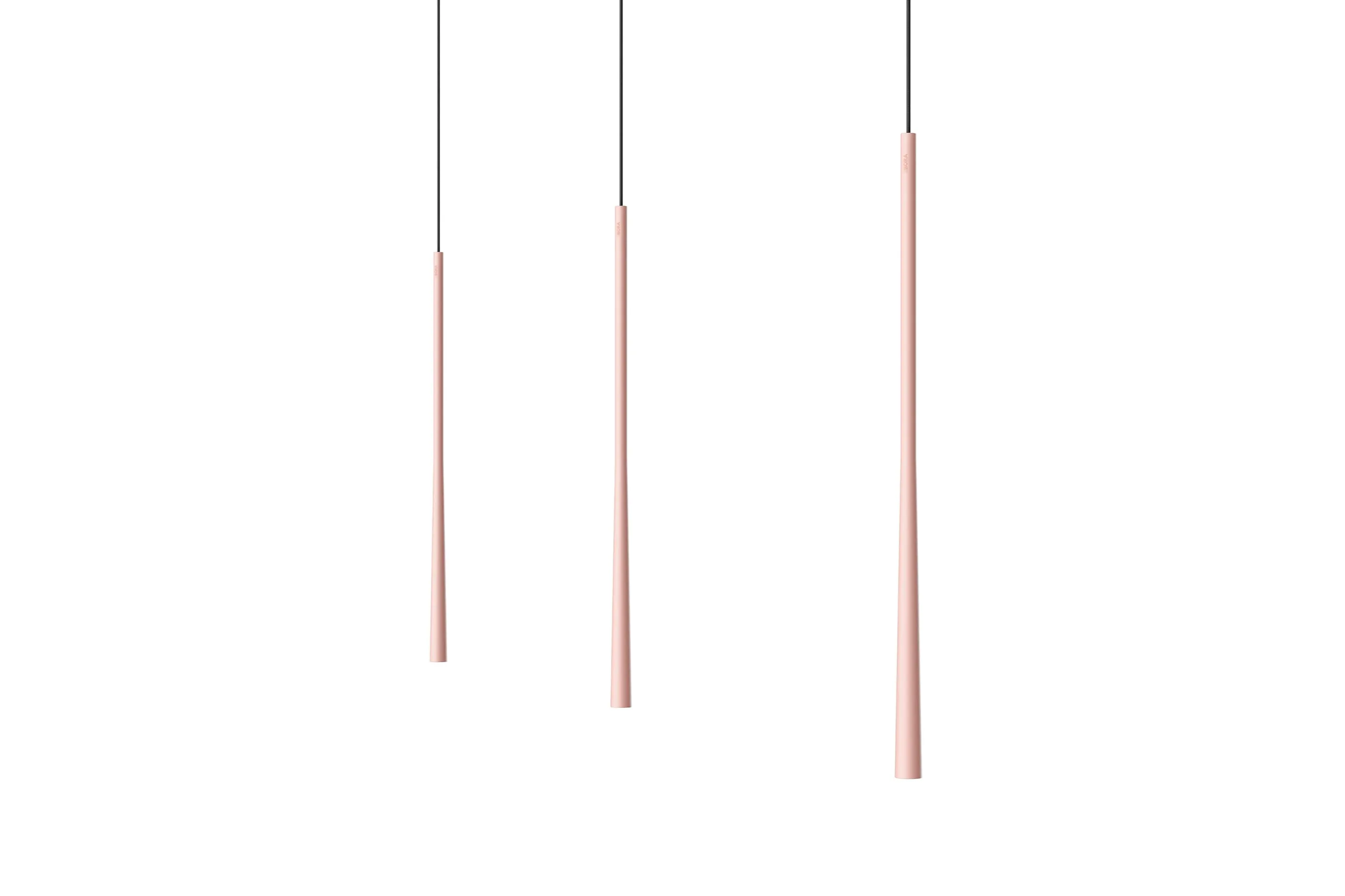 Bora LSLRG Pendelleuchte 3-fach linear Roségold