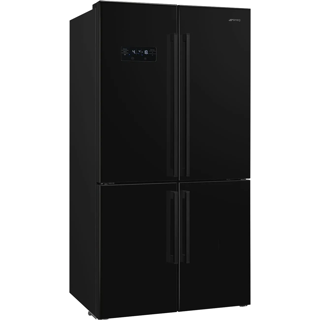 Smeg FQ60NDE Side-by-Side Kühl-/Gefrierkombination Schwarz