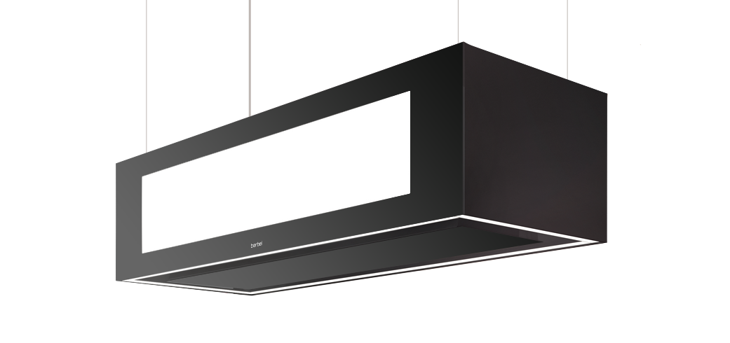 berbel BIH 115 SKE-L Skyline Edge - Light Insel-Dunstabzugshaube Schwarz 1050142