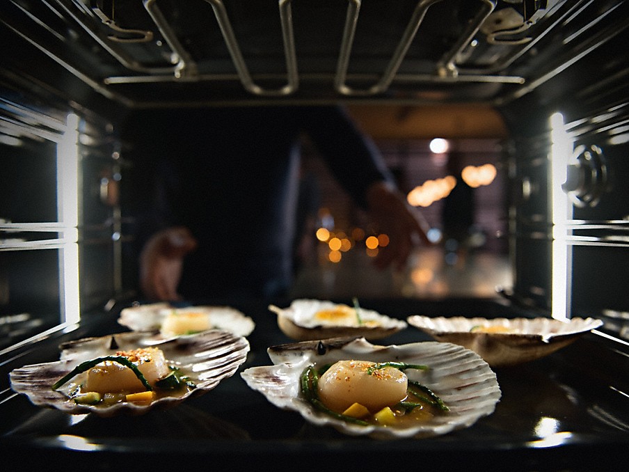 Miele M Chef gourmet food in einem miele backofen mit m chef technologie