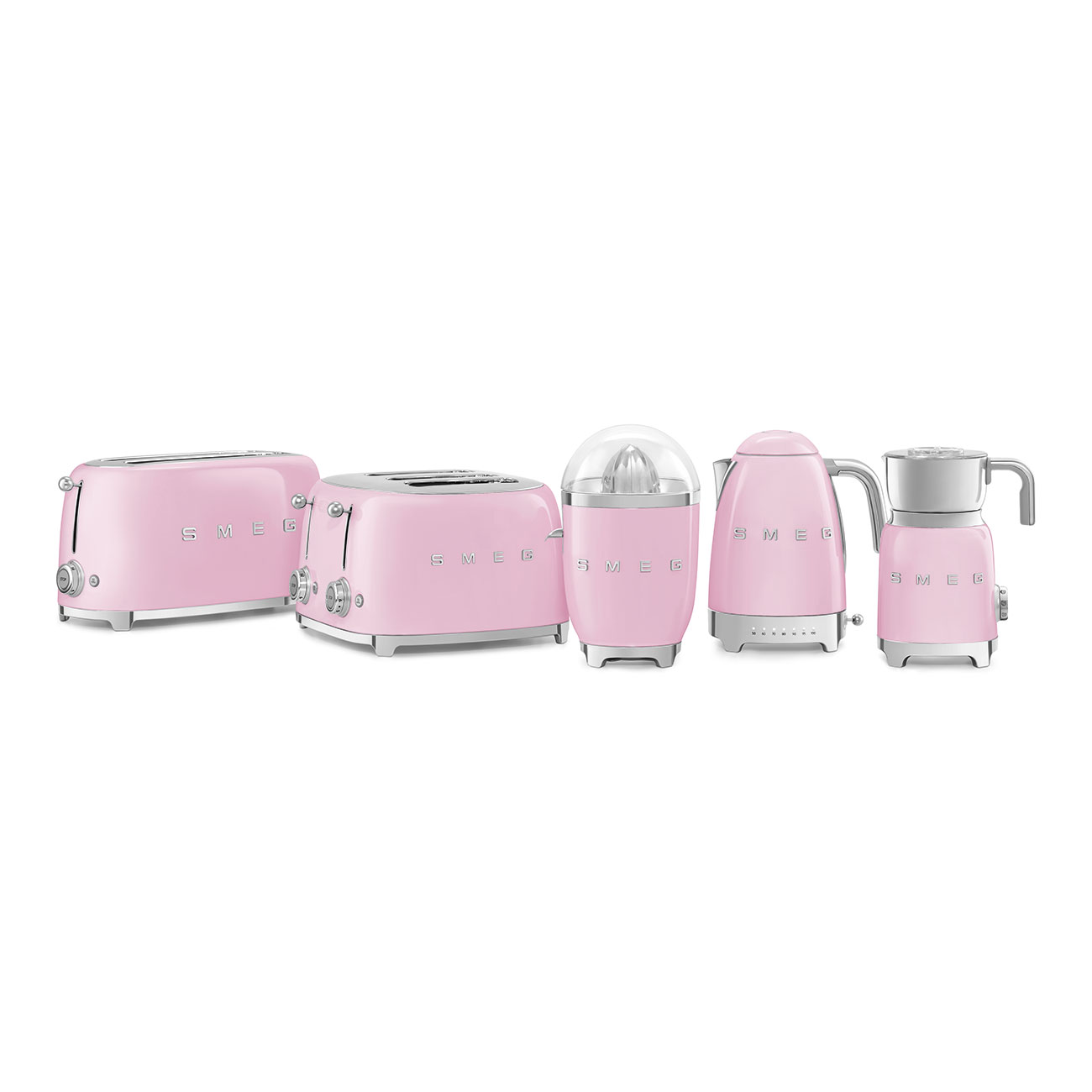 Smeg TSF03PKEU Toaster Cadillac Pink