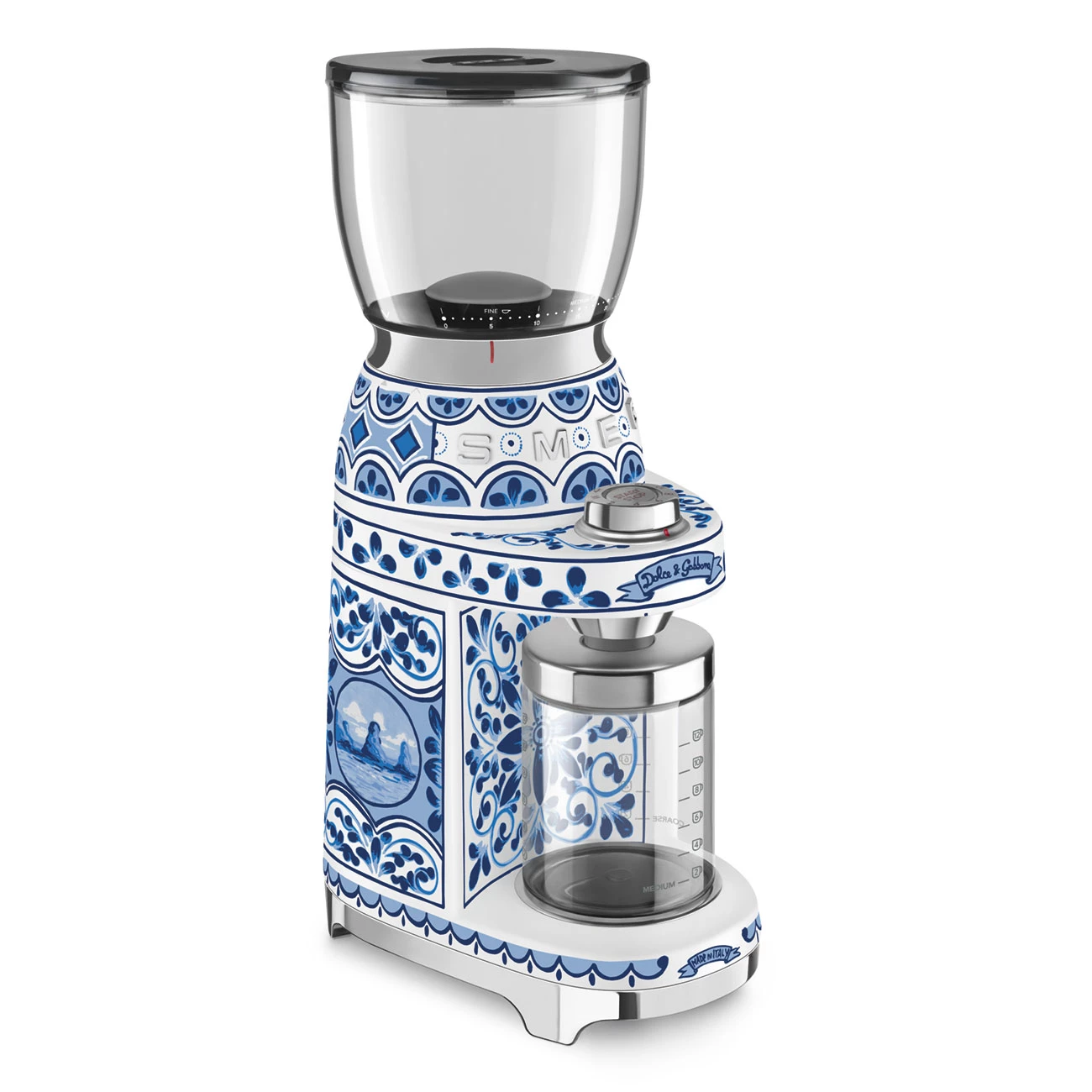 Smeg CGF01DGBEU Kaffeemühle Dolce & Gabbana Smeg CGF01DGBEU Kaffeemühle Dolce & Gabbana