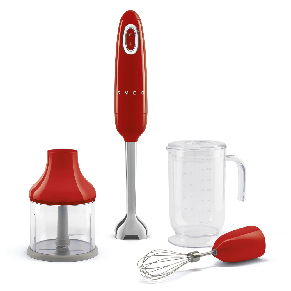 Smeg HBF03RDEU Stabmixer-Set Rot Smeg HBF03RDEU Stabmixer-Set Rot
