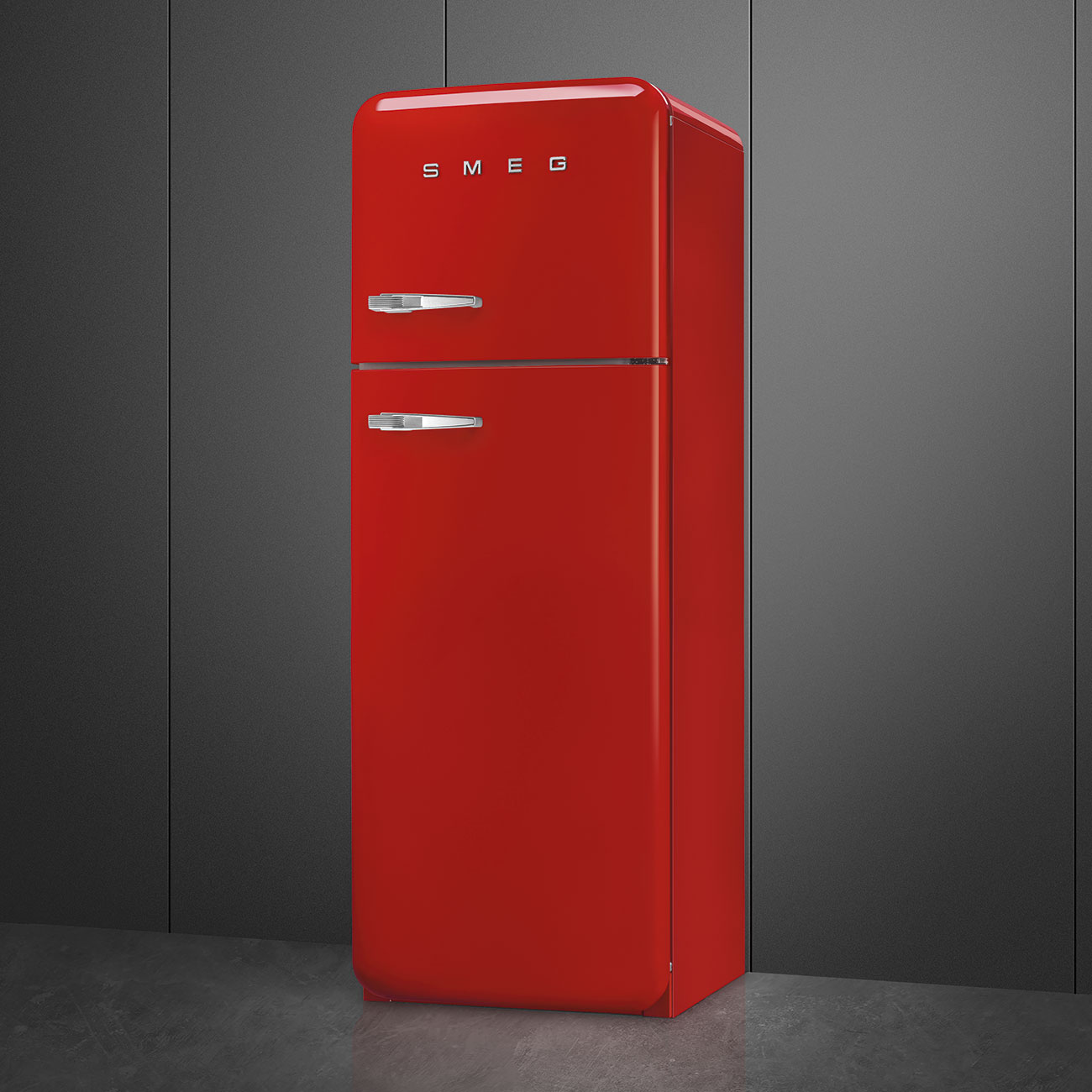 Smeg FAB30RRD5 Stand-Kühl-Gefrierkombination Rot