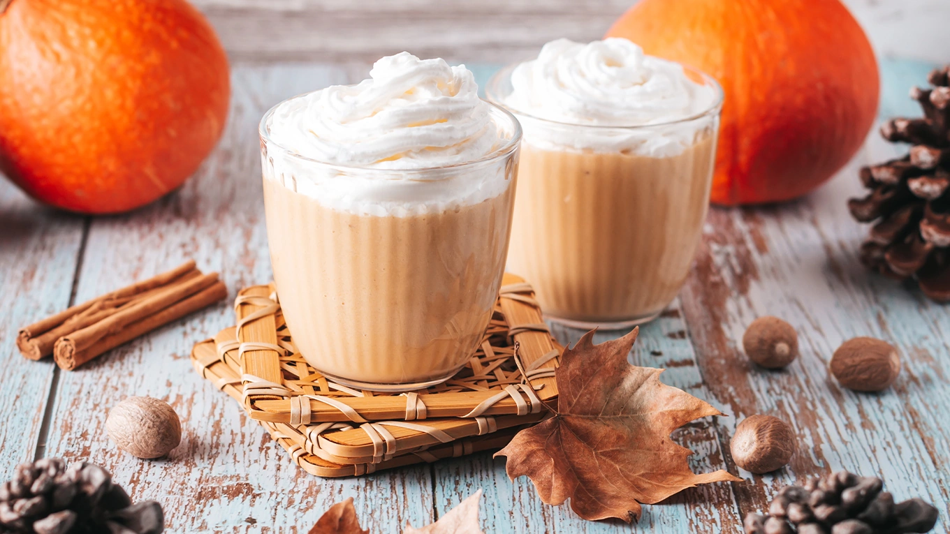 pumpkin spiced latte two pumpkin spiced latte