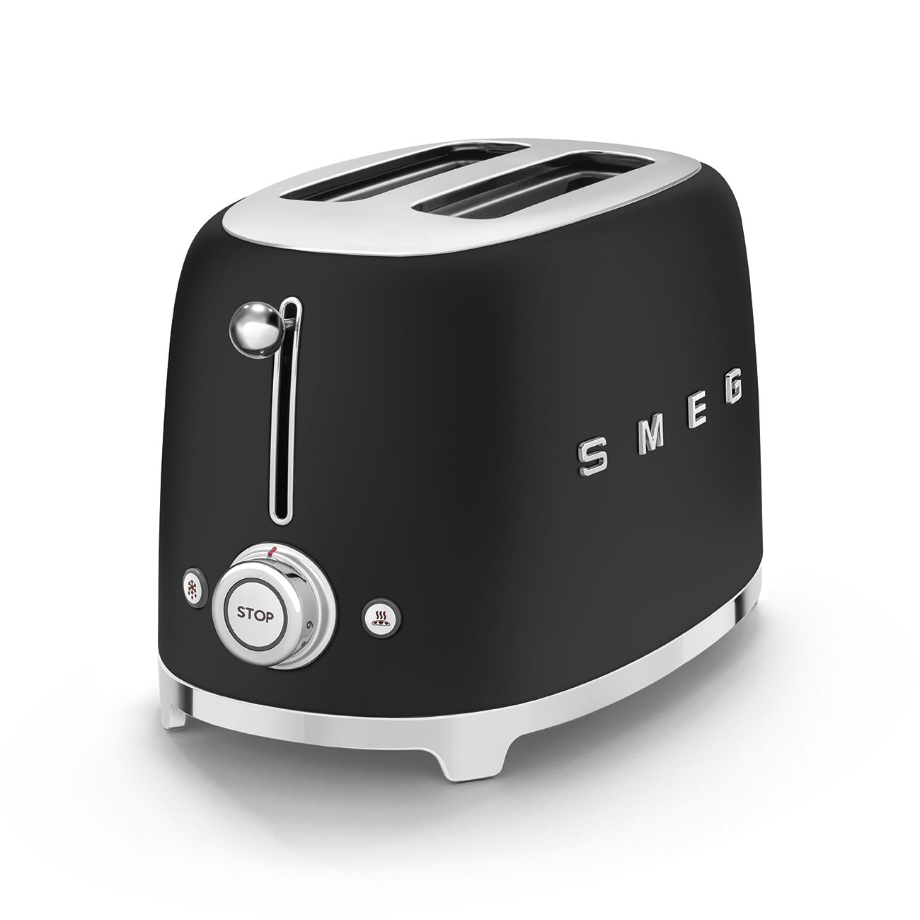 Smeg TSF01BLMEU Toaster Schwarz matt