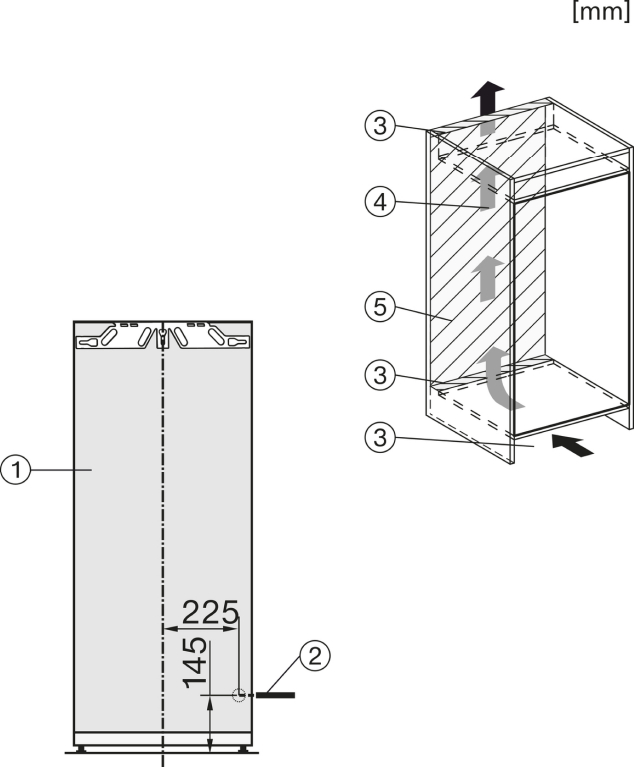 Miele FNS 7470 D Einbau-Gefrierschrank