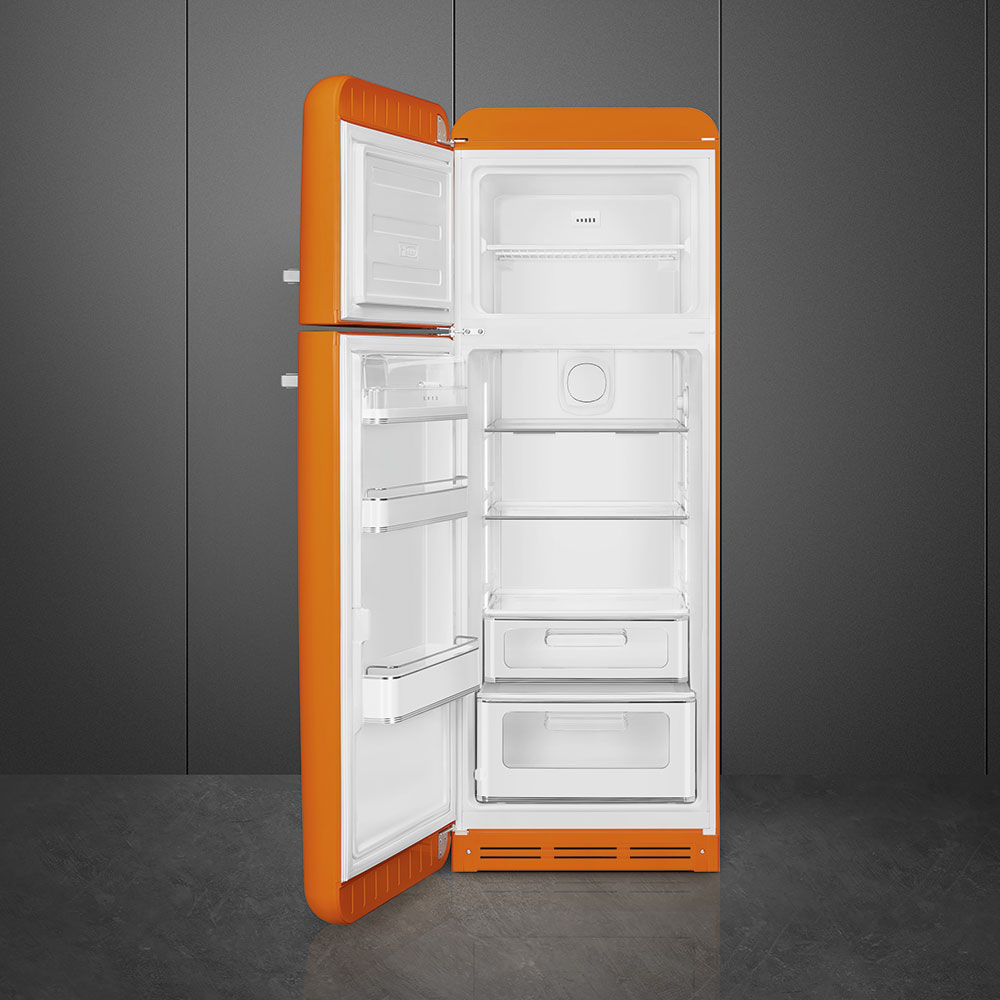 Smeg FAB30LOR5 Stand-Kühl-Gefrierkombination Orange