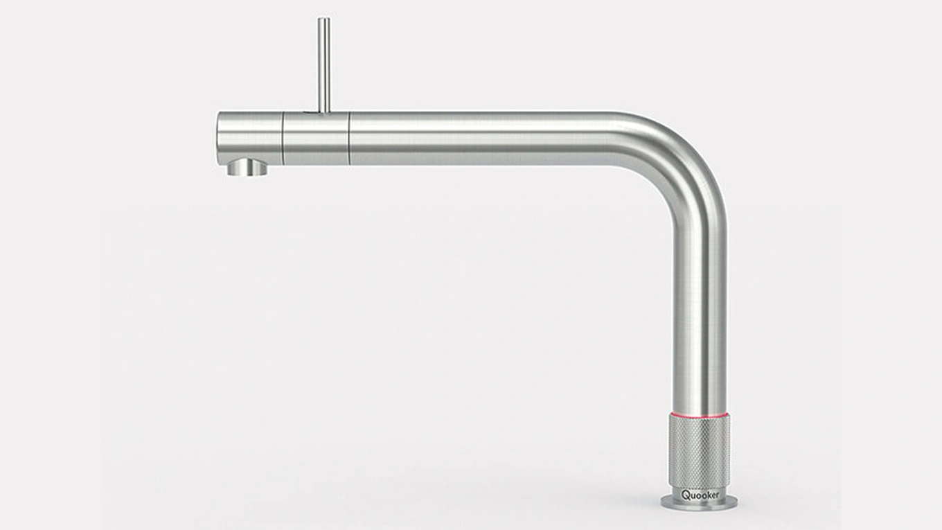 Quooker Front quooker front wasserhahn in edelstahl