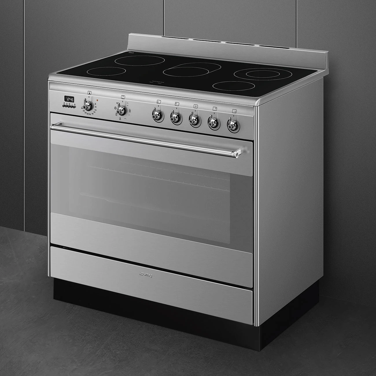 Smeg SUK91CMX9 Stand-Herd Edelstahl