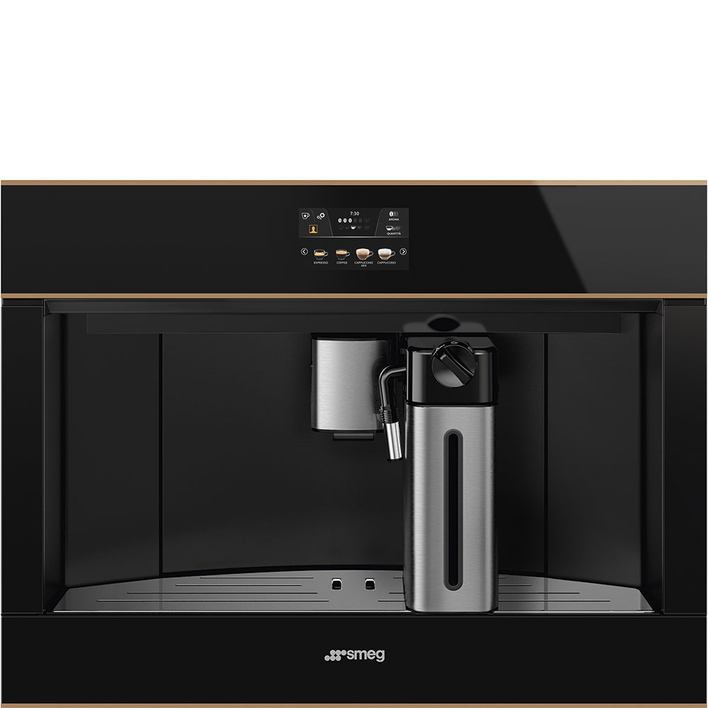 Smeg CMS4604NR Einbau-Kaffeevollautomat Schwarz