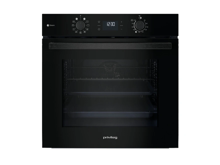 Privileg PBA3S85HU0K Einbau-Backofen Schwarz Privileg PBA3S85HU0K Einbau-Backofen Schwarz