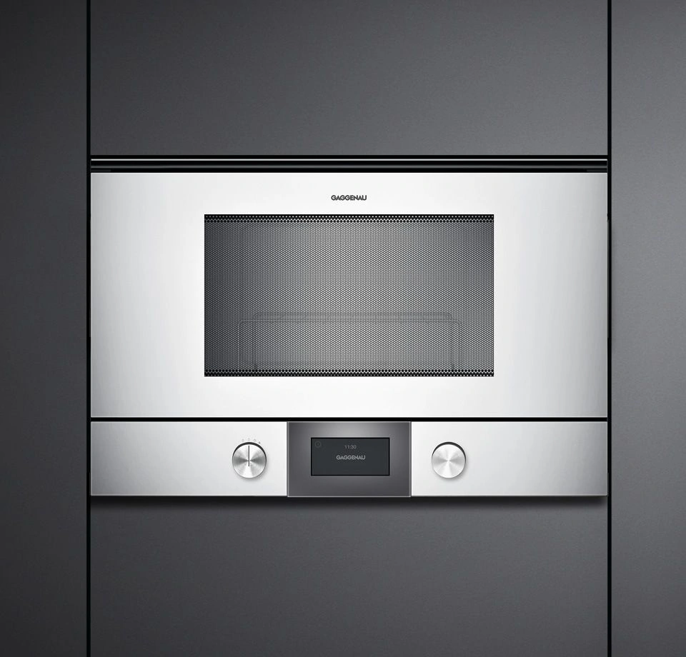 Gaggenau BMP225130 Einbau-Mikrowelle Silber