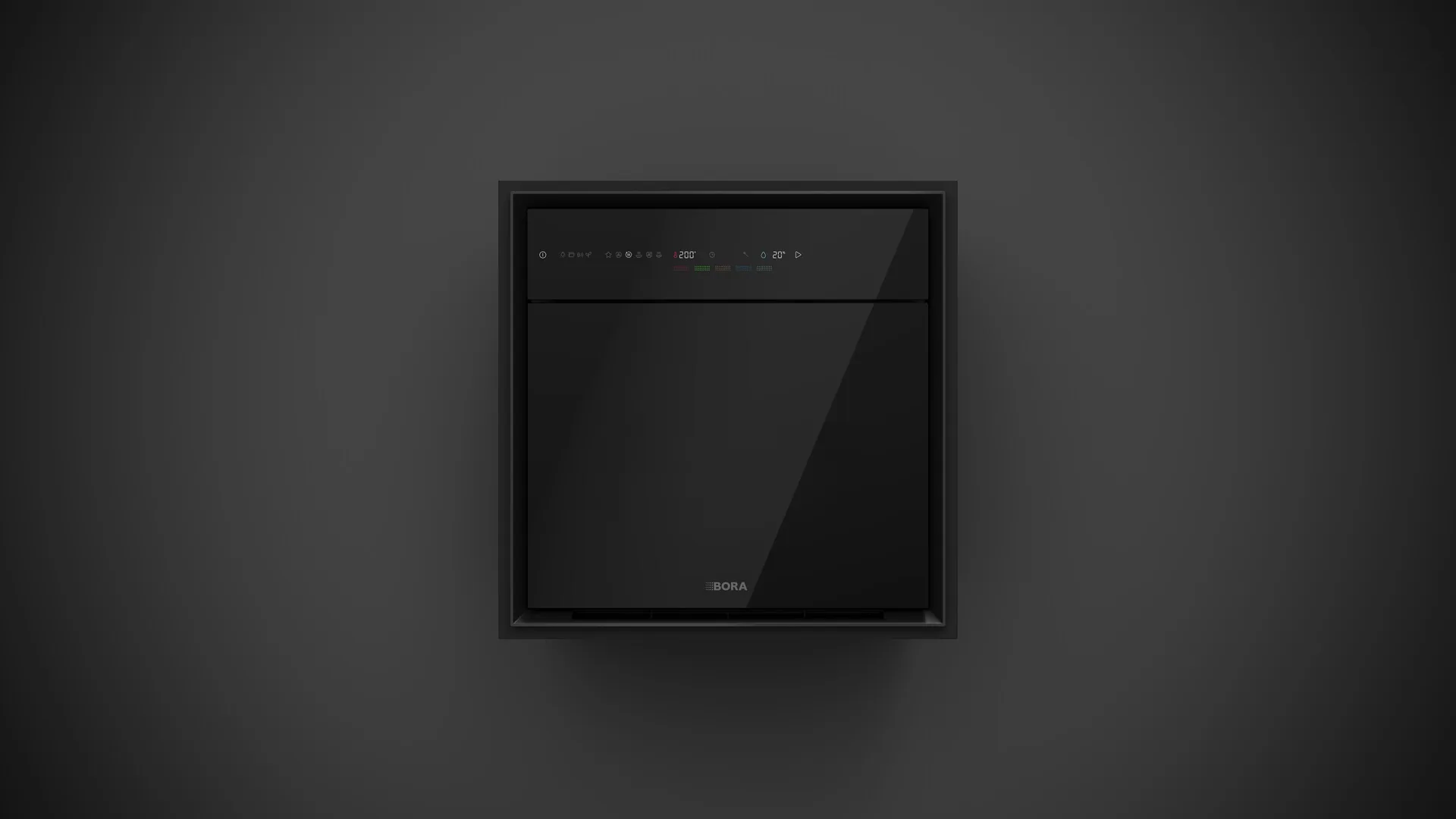 Bora OVENS Einbau-Dampfbackofen Schwarz