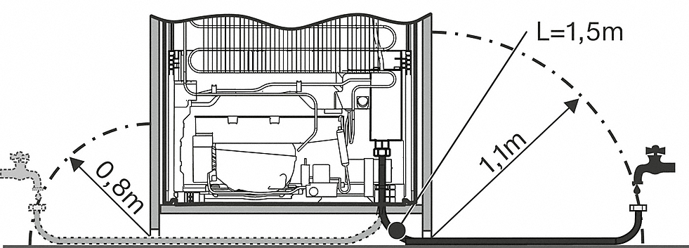 Miele FNS 37492 iE Einbau-Gefrierschrank Weiß