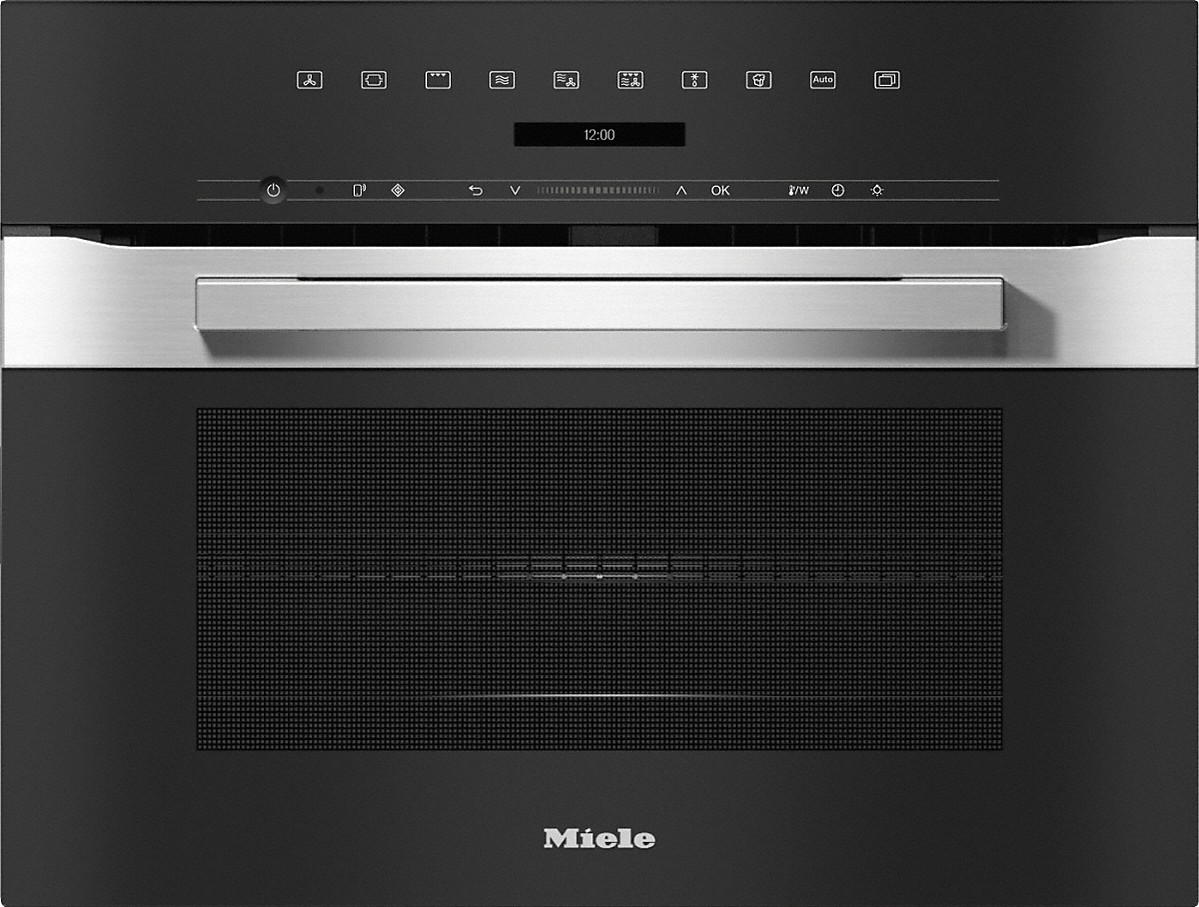 Miele H 7240 BM Kompakt-Backofen mit Mikrowelle Edelstahl