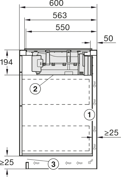 Miele KMDA 7473 FR-U Silence Induktionskochfeld mit integriertem Wrasenabzug Schwarz