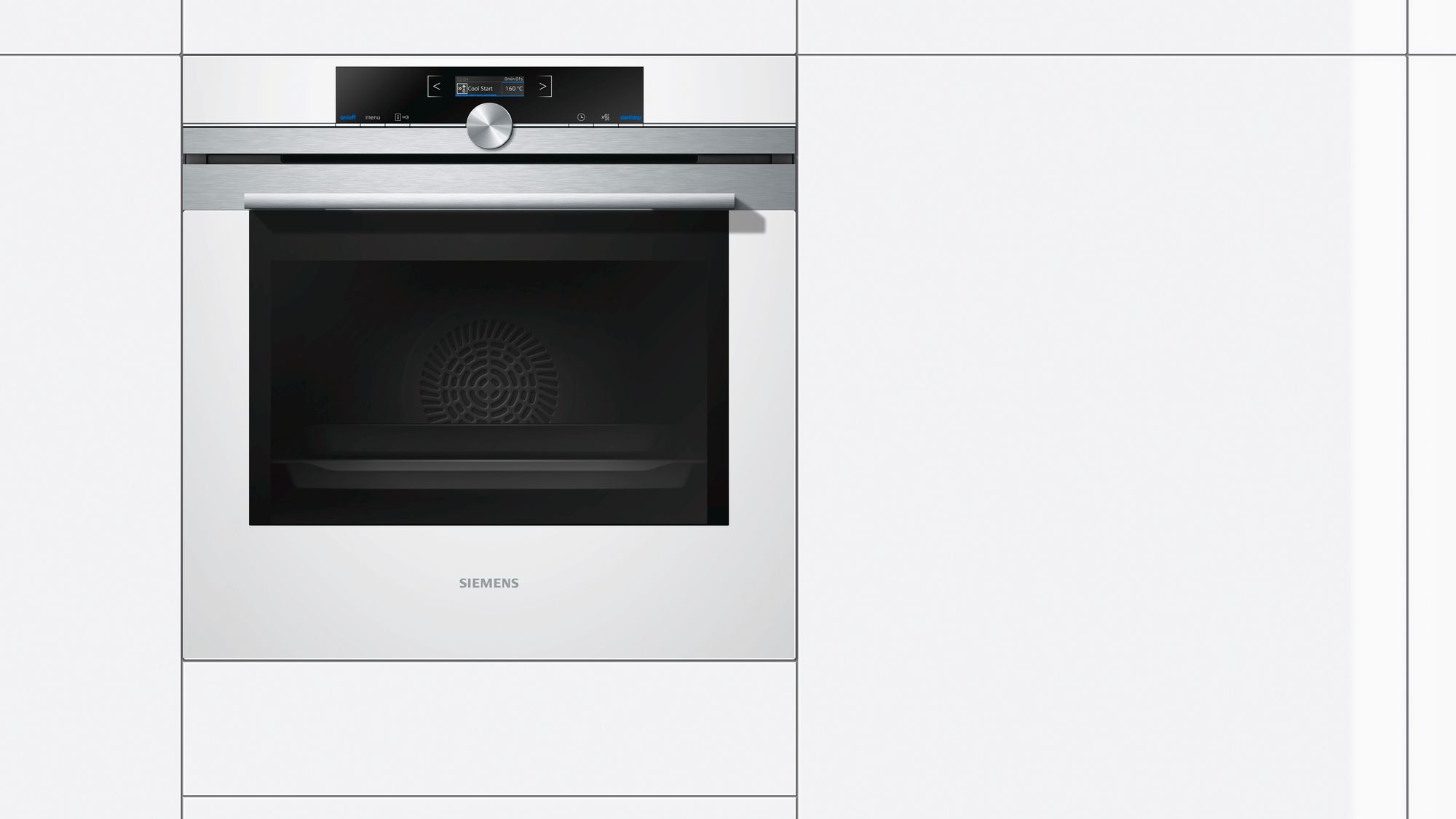 [Zweite Wahl] Siemens HB634GBW1 Einbau-Backofen Weiß 