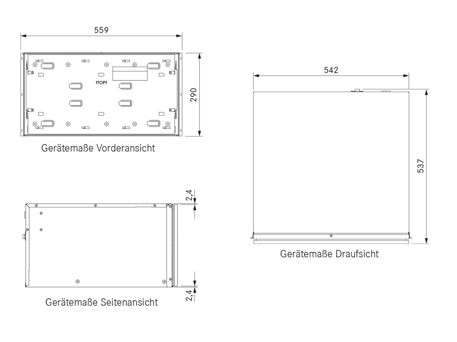 Bora MSS290 Multischublade