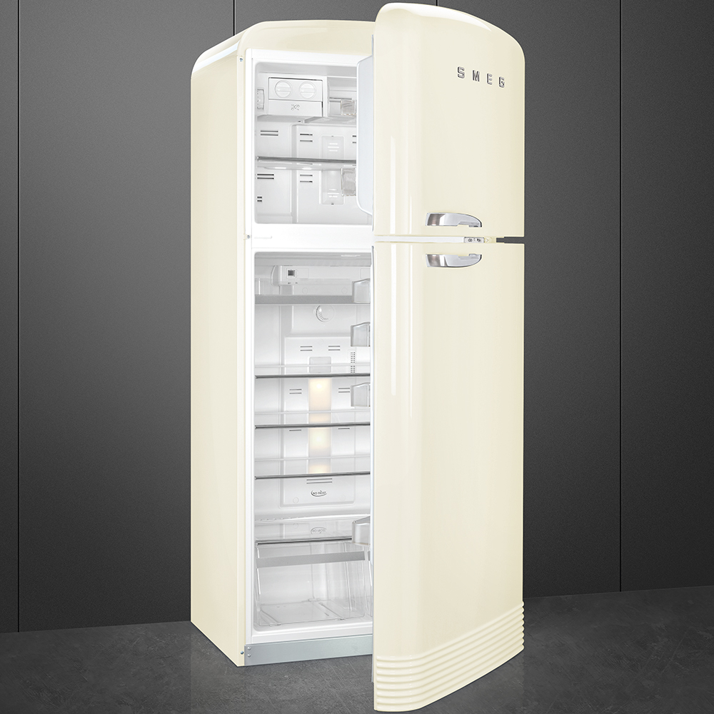 Smeg FAB50RCR5 Stand-Kühlschrank Creme