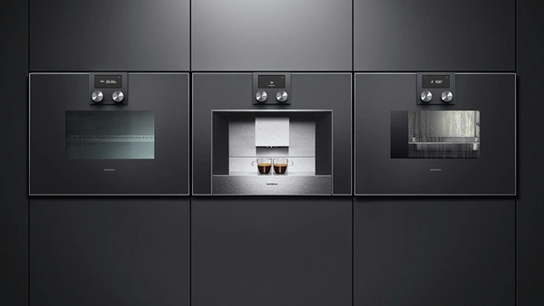 Gaggenau BM450100 Einbau-Backofen mit Mikrowellenfunktion Anthrazit