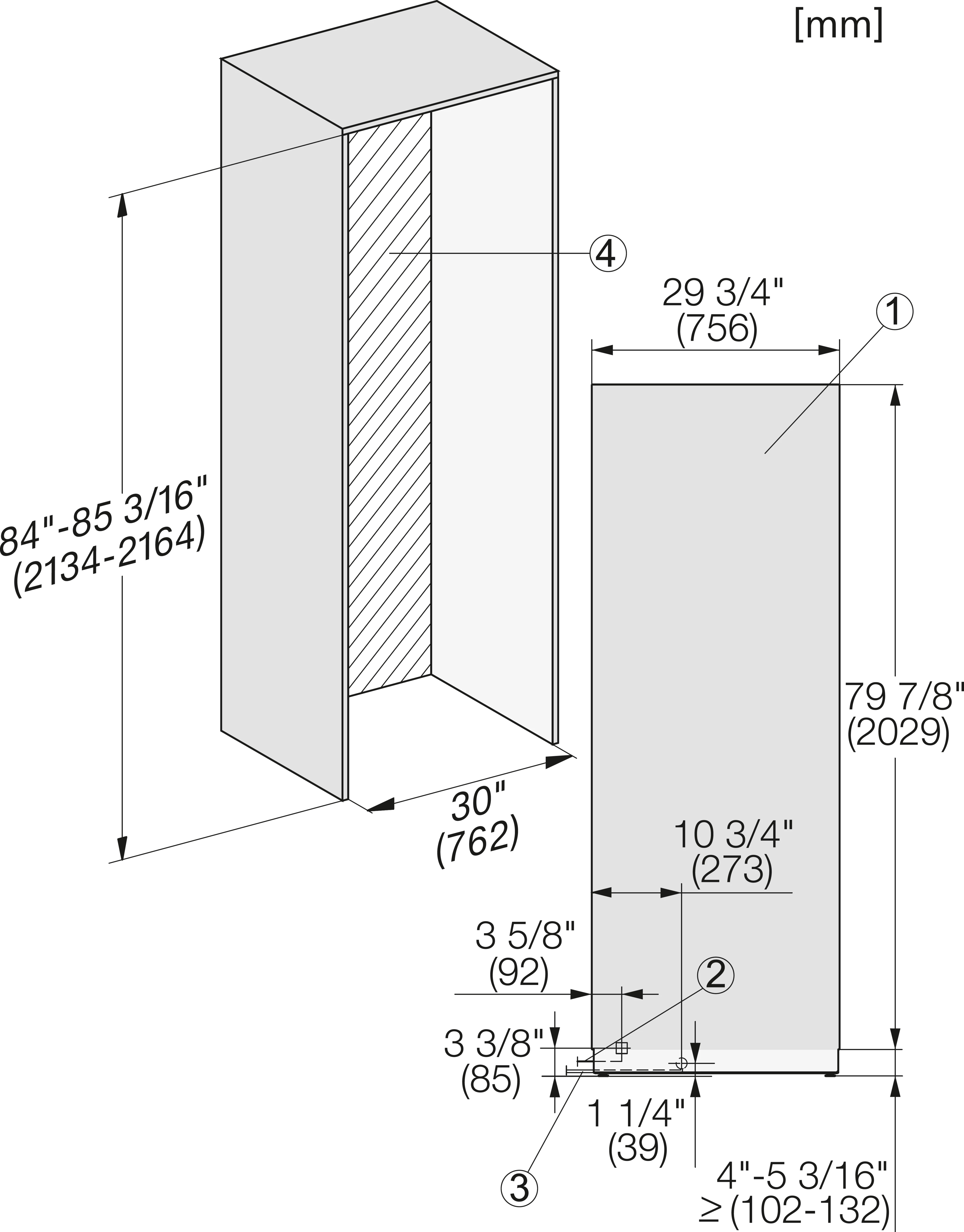 Miele F 2813 Vi Einbau-Gefrierschrank