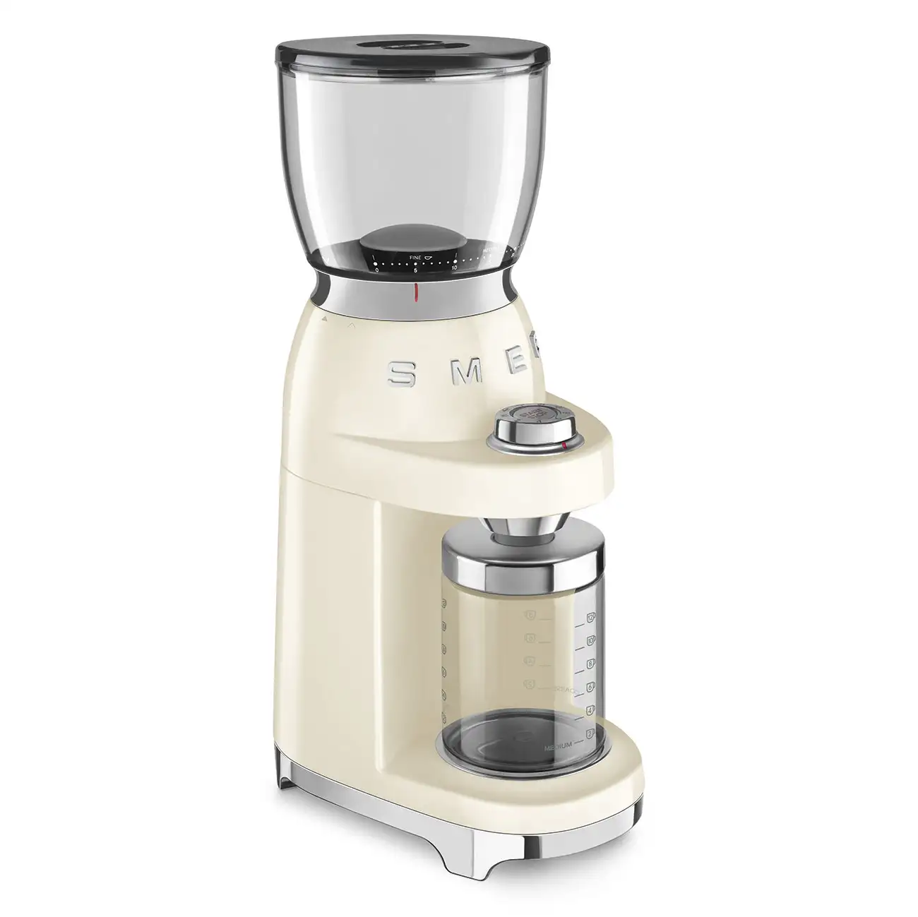 Smeg CGF11CREU Kaffeemühle Creme