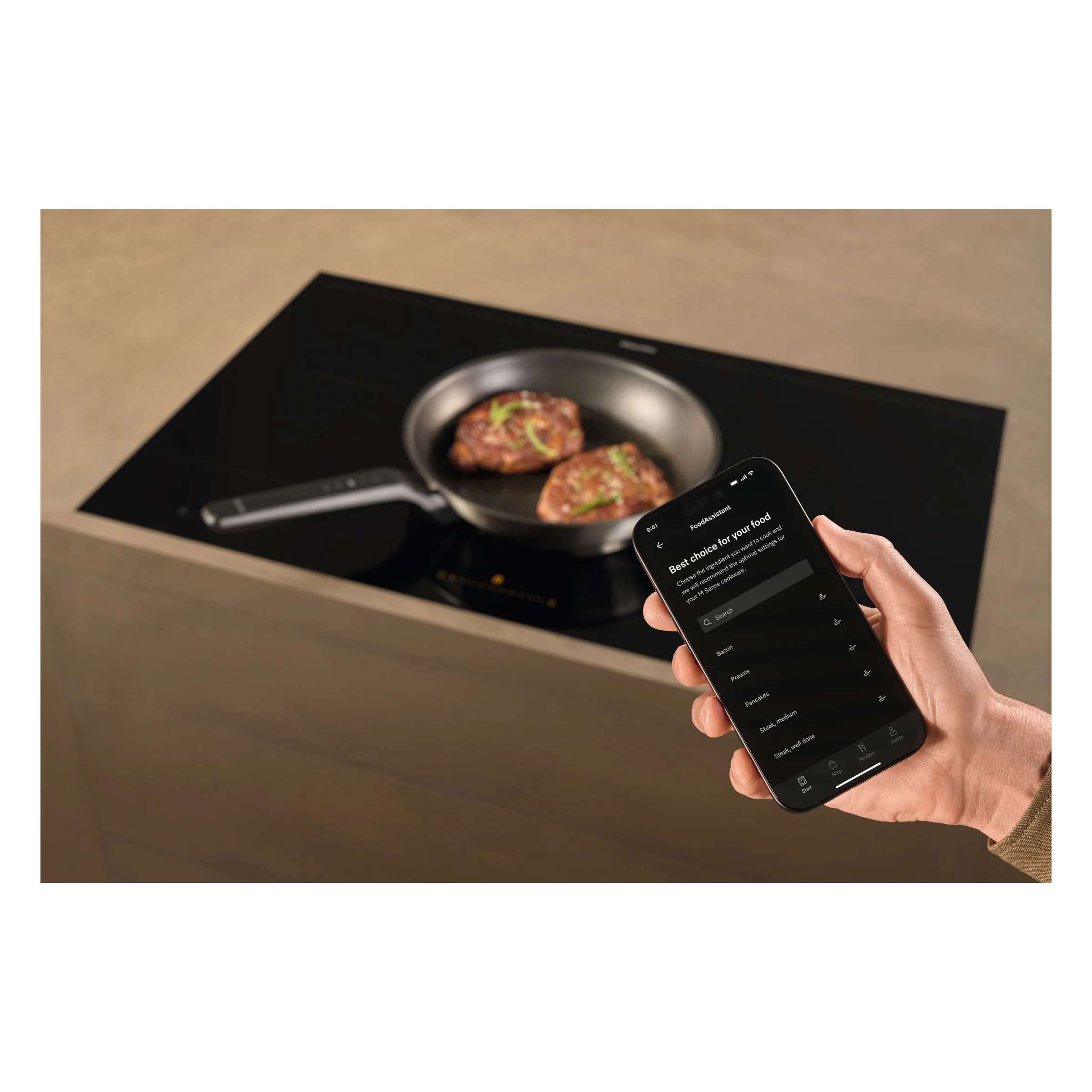 Miele KMBP 8528 28cm Bratpfanne Edelstahl