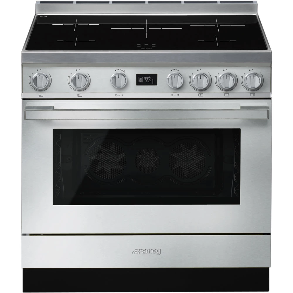 Smeg CPF9IPX Stand-Herd Edelstahl