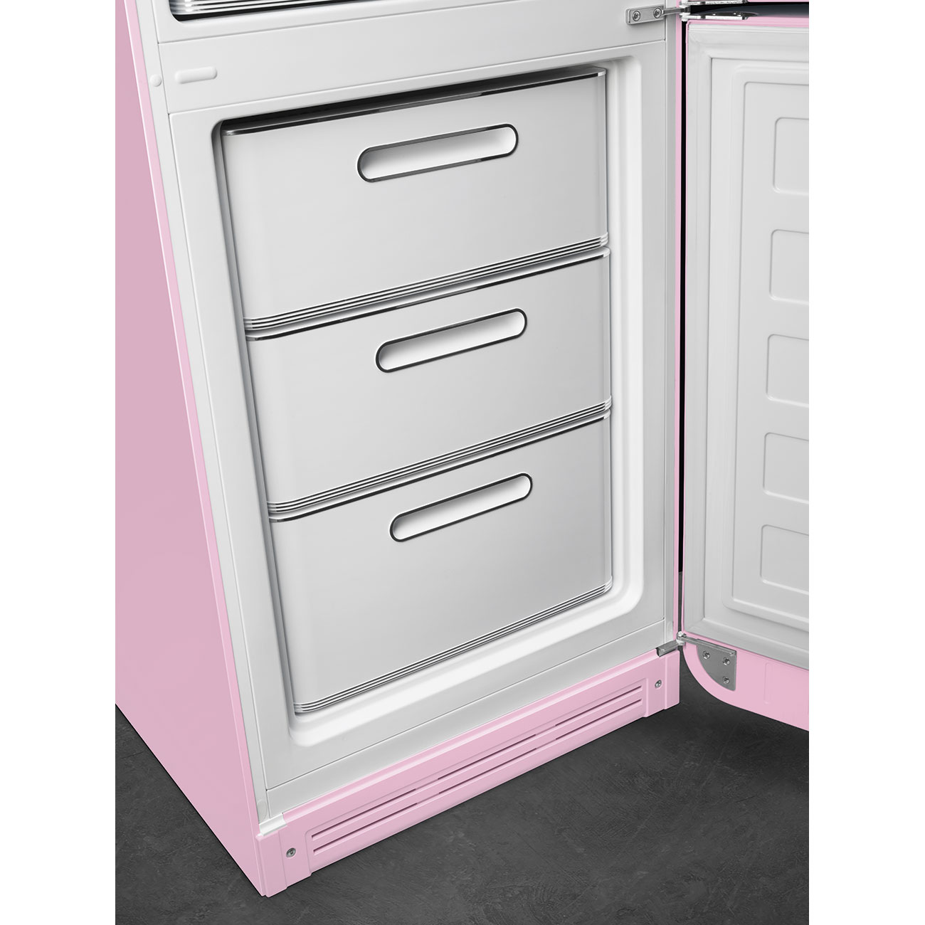 Smeg FAB32RPK5 Stand-Kühl-Gefrierkombination Cadillac Pink