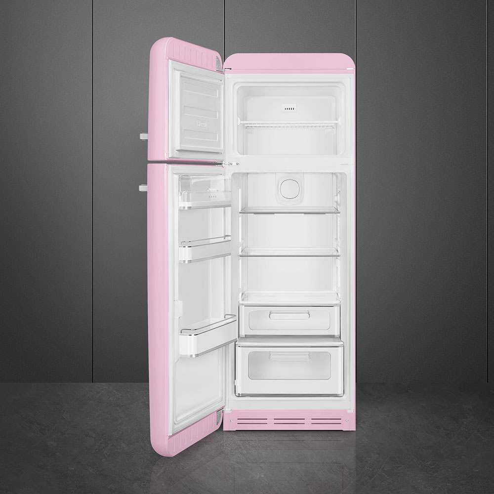 Smeg FAB30LPK5 Stand-Kühl-Gefrierkombination Cadillac Pink