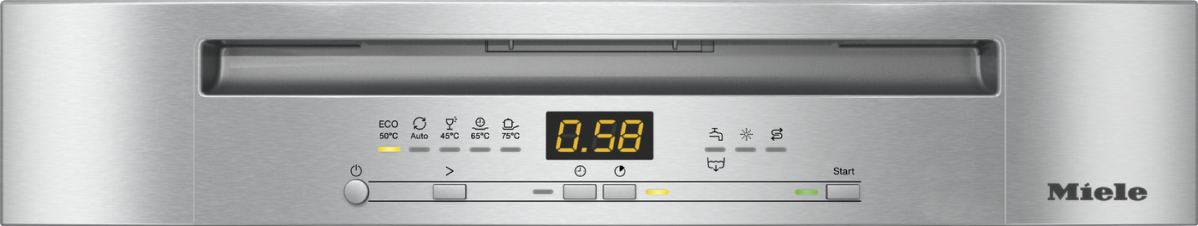 [Zweite Wahl] Miele G 5210 i Active Plus Integrierter Geschirrspüler Edelstahl CleanSteel 