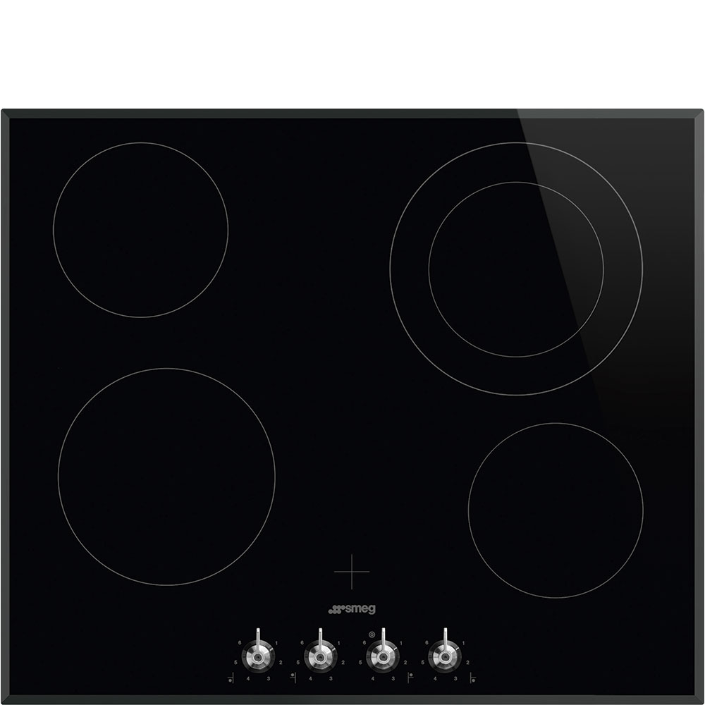 Smeg SE364ETBM Einbau-Glaskeramikkochfeld Schwarz