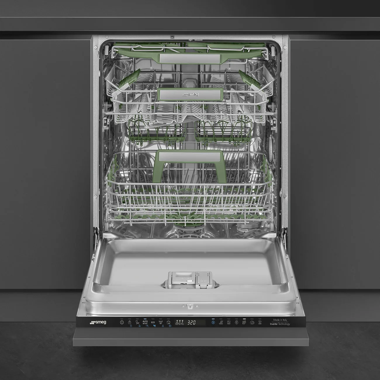 Smeg STL324AQLLDE Vollintegrierter Geschirrspüler