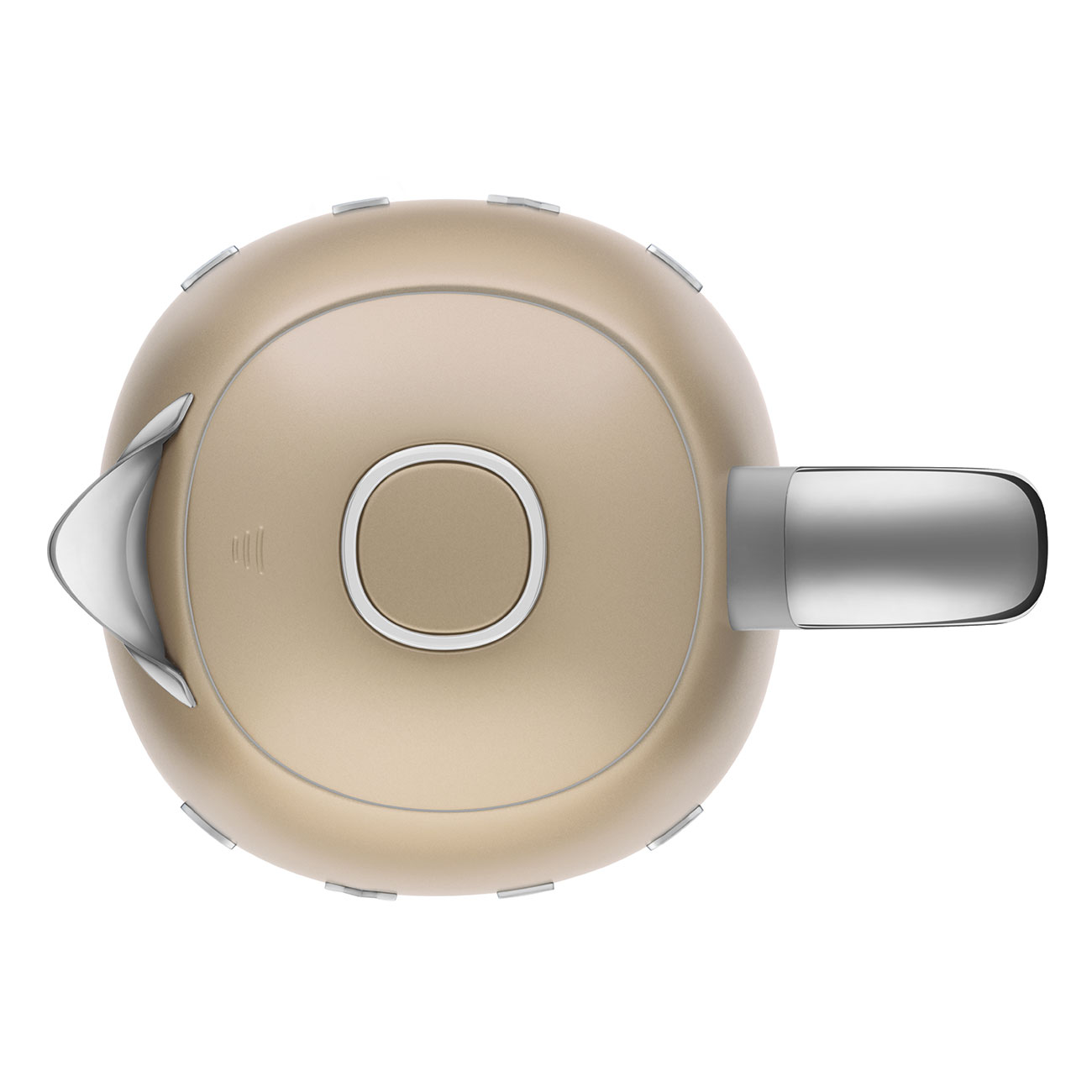 Smeg KLF03CHMEU Wasserkocher Champagner matt