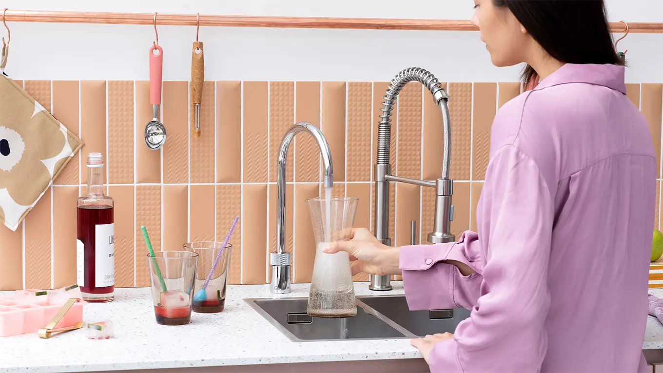 sprudelwasser aus dem quooker nordic