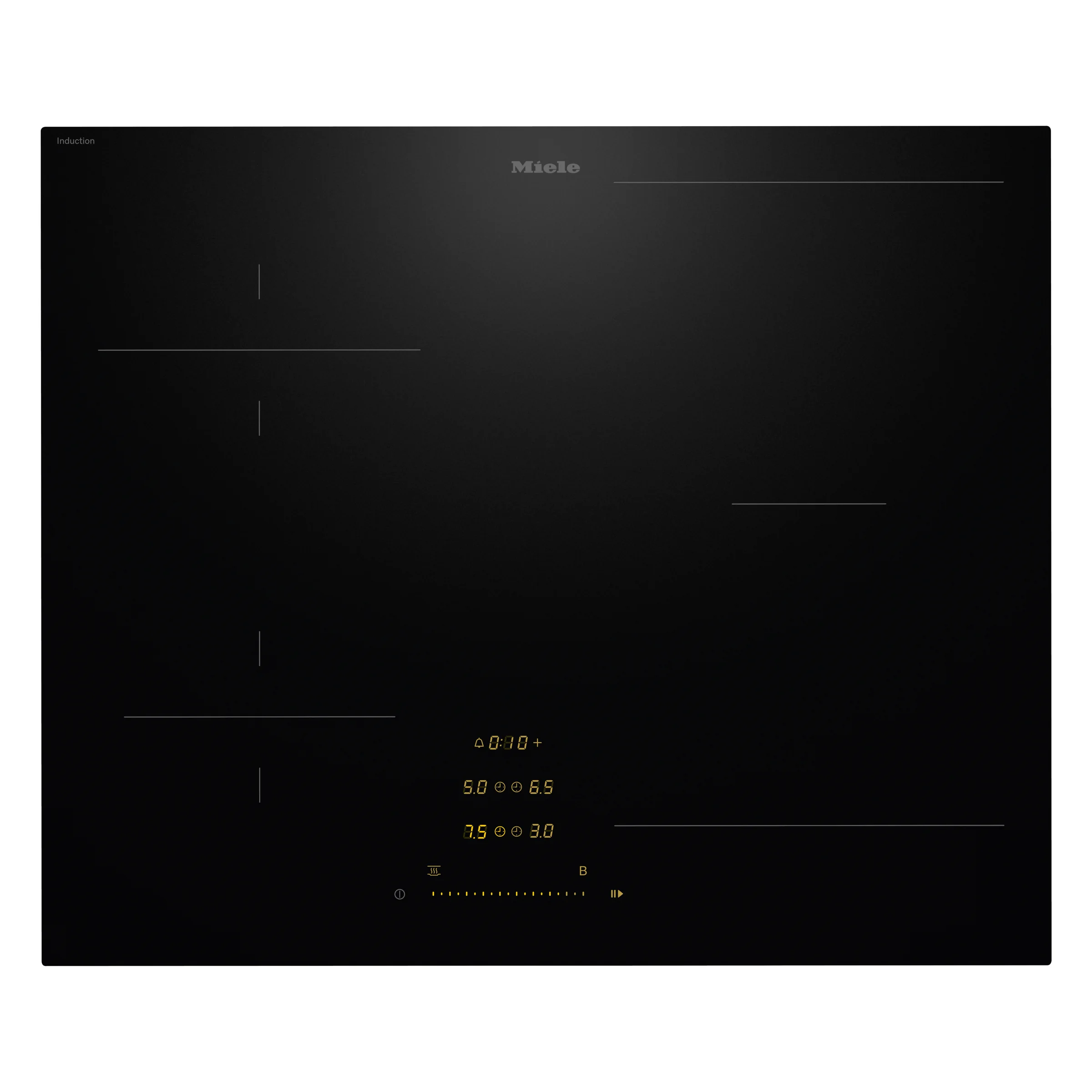 Miele KM 8463 FX Herdunabhängiges Induktionskochfeld Schwarz